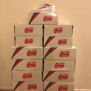 "David Bowie" Vans Exclusive..Brand New In Box